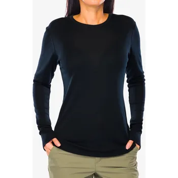 Dámská mikina Dámská funkční mikina Dovre 100% Merino Wool LS - black