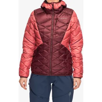 Dámské oblečení Dámská péřová bunda La Sportiva Pinnacle Down Jkt - redwood/rosebay