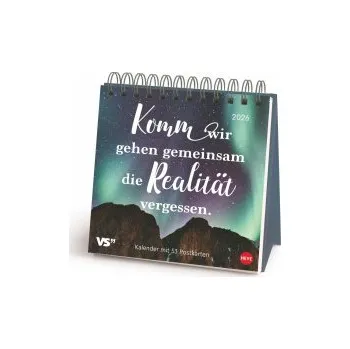 Diář Visual Statements Premium-Postkartenkalender 2026 (DE)