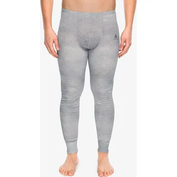 Dámské termoprádlo Termolegíny Odlo Active Warm X Pow BL Bottom Long - silver grey