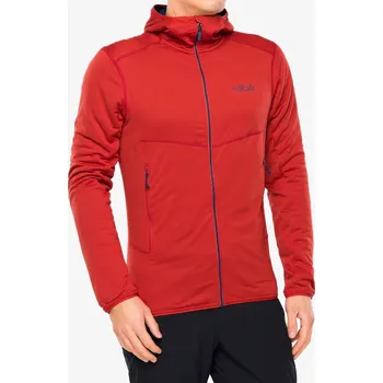 Pánská mikina Mikina s kapucí Rab Evolute Hoody - tuscan red