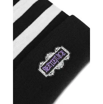 Čepice Čepice BEETLEJUICE ACCCS-AW24-323WBBJ Černá NOSIZE