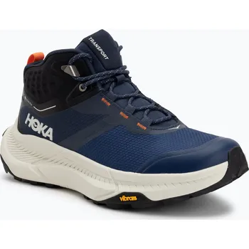 Pánská sportovní obuv Pánské trekingové boty HOKA Transport Hike GTX varsity navy/truffle salt