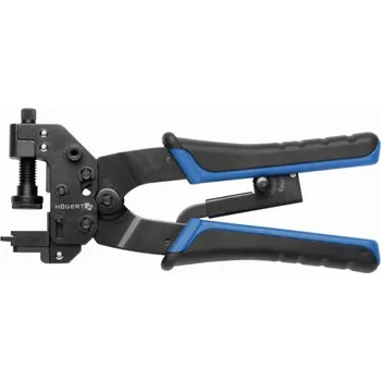 Kleště Högert Technik Lisovací kleště na koaxiální konektory F, IEC a RCA
