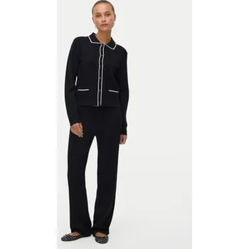 Dámský svetr Vero Moda Kardigan Gold 10337626 Černá Regular Fit L