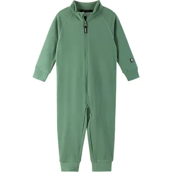 Kojenecký overall REIMA dětský fleecový overal Tarhaan - Green Clay vel. 80 cm