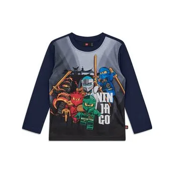 Hračka LEGO Halenka 11010948 Tmavomodrá Regular Fit 122