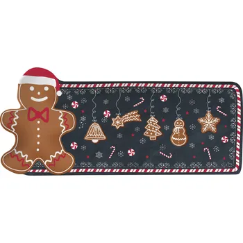Easy Life, Itálie Easy Life - Porcelánový servírovací tác Gingerbread - 36 × 16 cm Barva: jako na obrázku