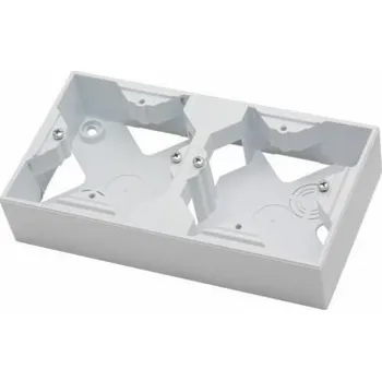 Elektroinstalační krabice Instalační krabice Ospel AS, 2-gangová bílá (PNP-2G/00)