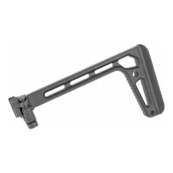 Airsoft CNC sklopná pažba minimalistická - Černá