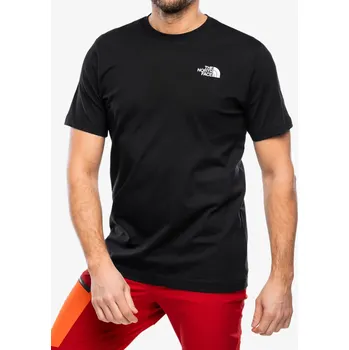 Pánská móda Tričko s potiskem The North Face S/S Redbox Tee - tnf black