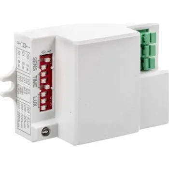 GTV Mikrovlnný pohybový senzor SRC812 mini 500W 220-240V 360 stupňů IP20 povrchová montáž bílá AE-SRC812-MIN