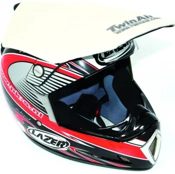 Helma na motorku Bílý přilbový deflektor TWINAIR 177760W