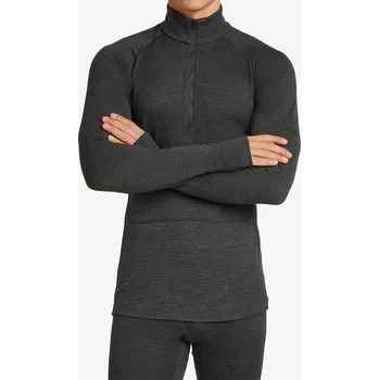 Pánská mikina Funkční mikina Icebreaker Merino 260 ZoneKnit LS Half Zip - jet hthr