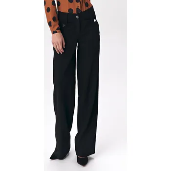 Dámské kalhoty Trendové kalhoty palazzo Barva: Černá, Velikost: M