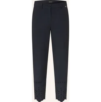 Dámské kalhoty Marc Cain Dámské Kalhoty Franca S Děrovanou Krajkou, tmavě...