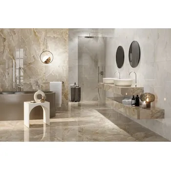 Dlažba Epicenter Lunaria Silver F P 60x60x0,8 Somat rekt. PEI 4, R10 mramor dlažba