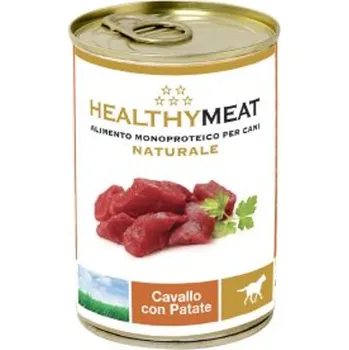 Krmivo pro psa Healthymeat kousky koňského masa s bramborami 400g