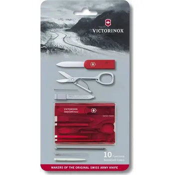 Sport Victorinox Karta SwissCard červená v blistru
