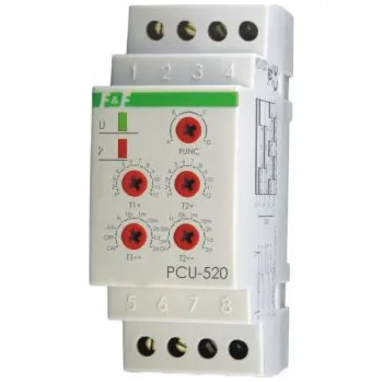 Elektronická součástka F&amp;F Univerzální časové relé 230V 2x8A - PCU-520