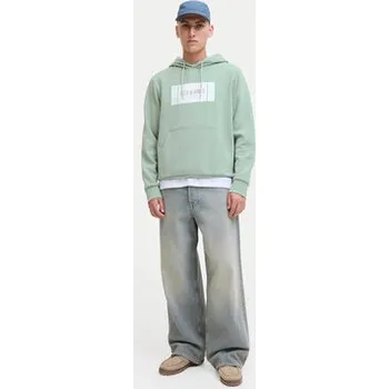Pánská mikina Jack & Jones Mikina Hayato 12278614 Zelená Regular Fit XL