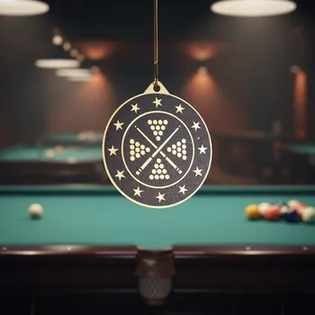 Poháry Bauer Kovová medaile MDM05M63 | Biliard