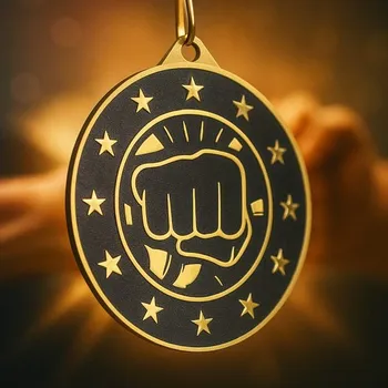 Poháry Bauer Kovová medaile MDM05M14 | Bojová umění