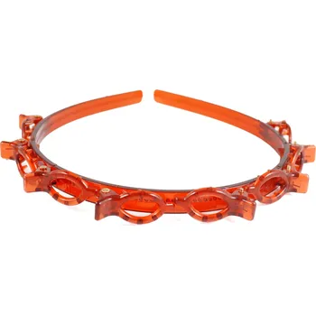 Čelenka do vlasů s pinetkami Barva: hnědá