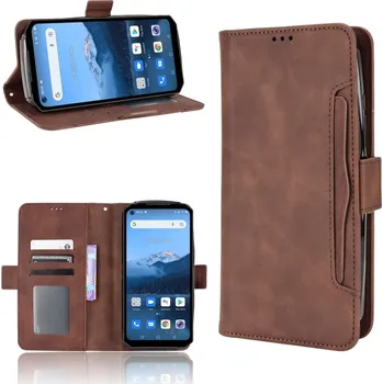 Příslušenství pro tablet VSECHNONAMOBIL 130443 SLOT Peněženkový obal pro Oukitel WP16 hnědý