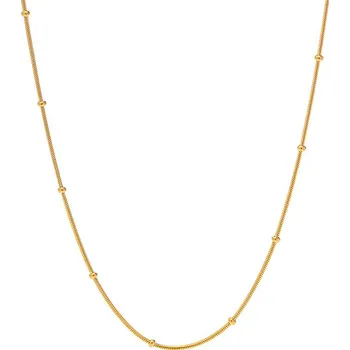 Řetízek Řetízek Balls ocelový zlatý