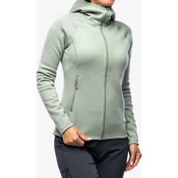 Dámská móda Dámská mikina s kapucí Montane Fury Hoodie - pale sage