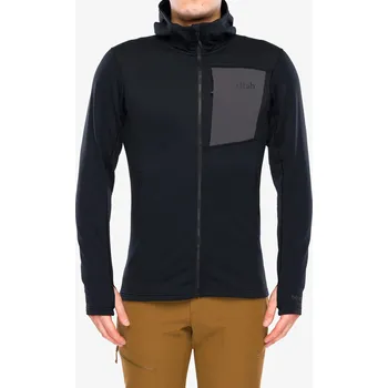 Oblečení a móda Mikina s kapucí Rab Superflux Hoody - black