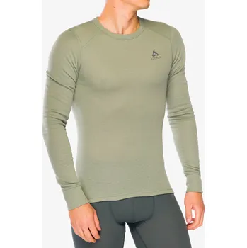 Dámské termoprádlo Funkční mikina Odlo Active Warm Eco BL Top Crew Neck LS - shadow