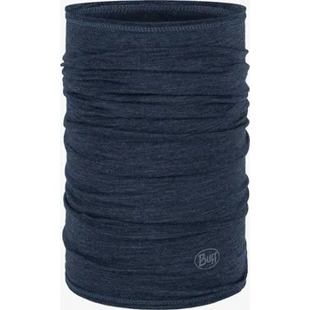 Nákrčník Multifunkční šátek Buff Lightweight Merino Wool - solid night blue