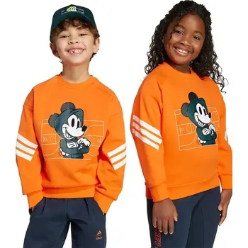Chlapecká mikina Dětská mikina adidas x Disney JL9188 oranžová 22X, vel. 122