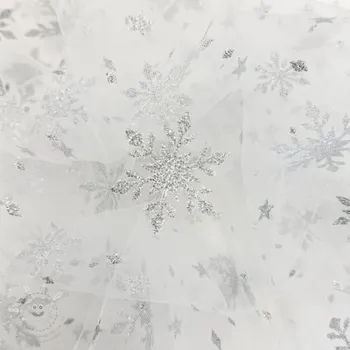 Tyl na TUTU Crystal offwhite