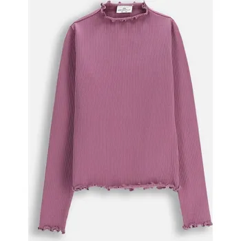 Chlapecké tričko Dětské tričko s dlouhým rukávem Coccodrillo ZC5143901WGJ fialová 45X, vel. 164