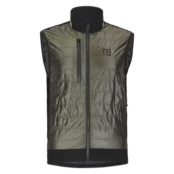 Pánská vesta ONEMORE 571 - ULTRALIGHT ECO-PADDED TECH VEST MAN SANDALO/BLACK/SANDALO Velikost: XXL