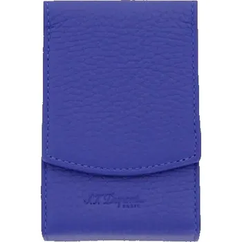 S.T. DUPONT - ELECTRIC BLUE - Kožené pouzdro na cigarety