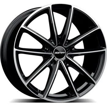 Alu kolo Alu kola GMP Titan black diamond - černé, leštěné čelo 11,5x21" 5x130 ET61 71,6
