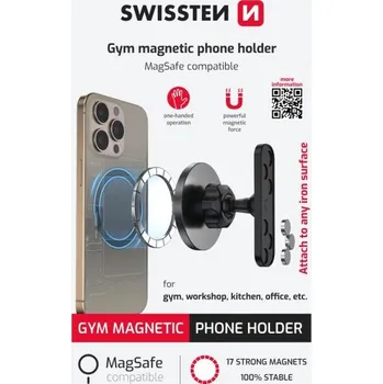 Swissten univerzální držák smartphonů MagSafe s magnetickým přichycením 65010311