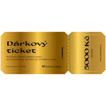 Dárkový potravinový koš Dárkový soutěžní kupón v hodnotě 5 000 Kč