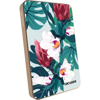 Powerbanka Picasee Powerbanka s MagSafe 5 000 mAh Zlatá - Rhododendron