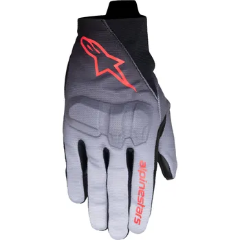 Moto rukavice Dámské rukavice na motorku Alpinestars Reef V2 šedo-černo-růžové M