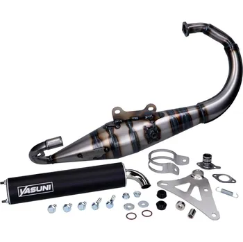 Výfuk pro motocykl Yasuni Výfuk Yasuni R-Pro Minarelli vert. černý YA307B-RPRO