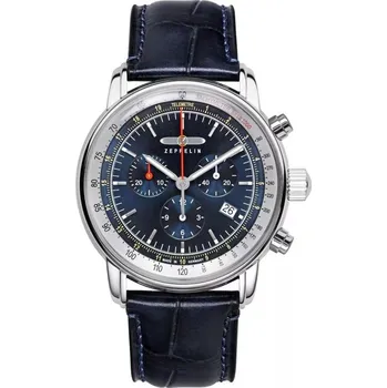 Hodinky ZEPPELIN Pánské hodinky LZ14 Marine Chronograph 8888-3 + BOX NEPLATÍ