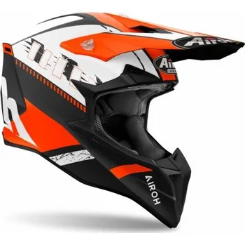 Helma na motorku Přilba WRAAAP Feel, AIROH (matná oranžová) 2025