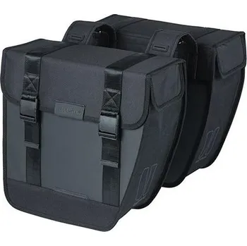brašna na kolo Basil dvojbrašna Tour Waterproof (black)