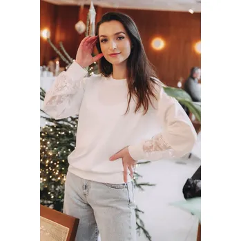 Dámská mikina Mikina Nyah Ecru, S