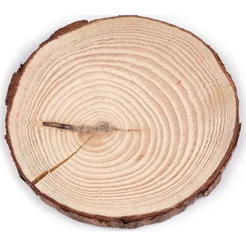 Vánoční dekorace Přírodní dřevěné kolečko / podložka k domalování a dotvoření 2. jakost, barva 1 (Ø14 cm) přírodní